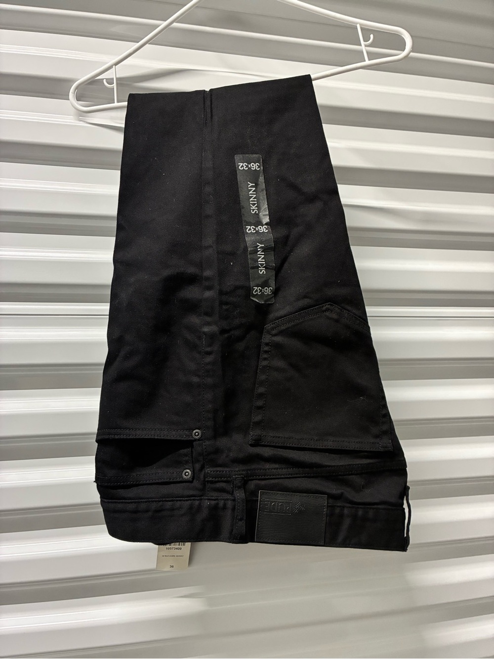 RUDE Black Skinny Jeans